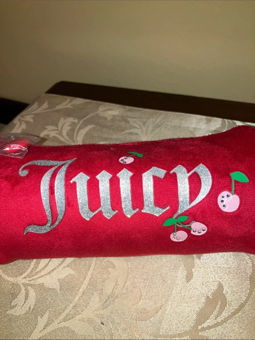 🍓Juicy Couture barrel bag cosmetics bag makeup case purse NWT